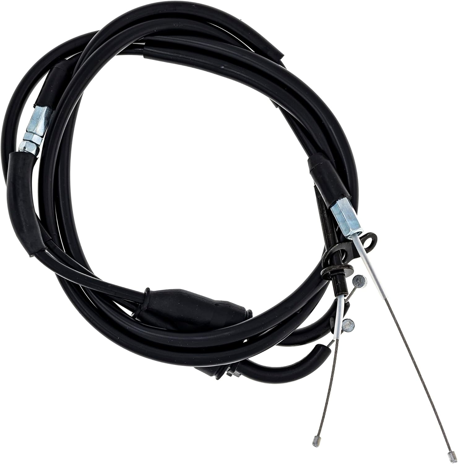 NICHE Push Pull Throttle Cable for Yamaha TTR125E TTR125L TTR125LE 1B2-26302-00-00