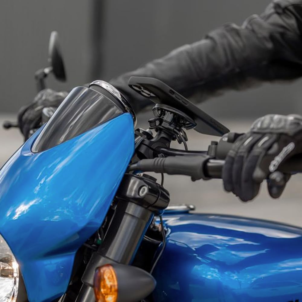 QUAD LOCK Soporte de Teléfono para Manillar de Moto Pro con Amortiguador de Vibraciones y Funda mag para iPhone 15 Pro MAX - 4