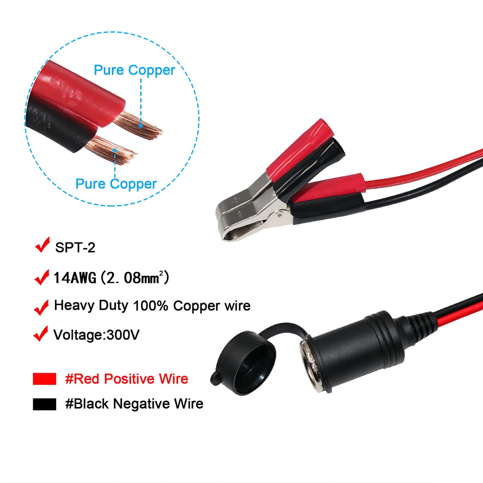 cigarette lighter phone charger adapter Yichuhaoxi 67. 5W USB C Fast Charging Car Charger with Type-C Cable,  2-Ports QC3. 0 Cigarette Lighter Adapter in Black 23427FPH005