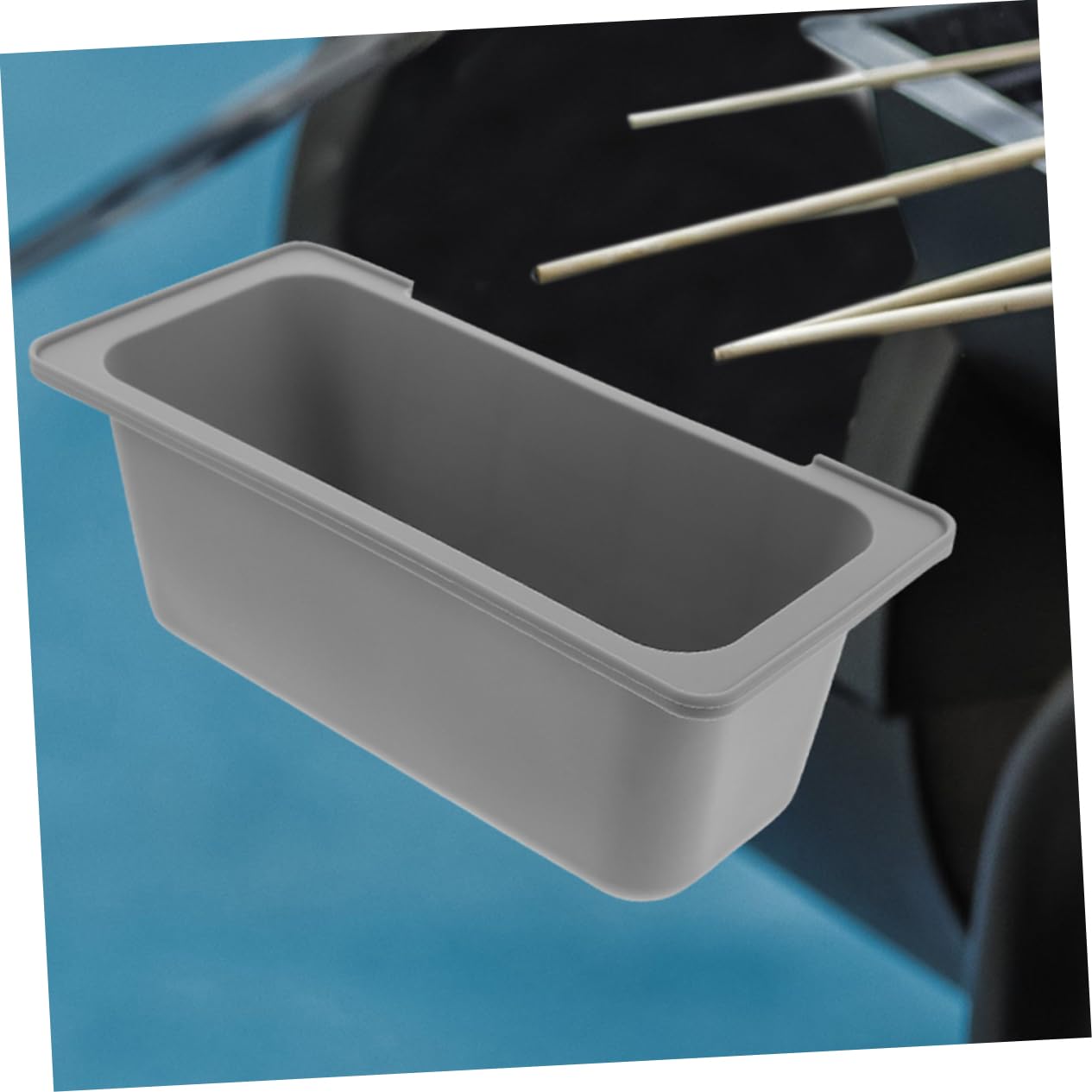 BESPORTBLE 2pcs Camping BBQ Oil Box Liner Silicone Grease Cup Accessory for Grease Trap Upgrade