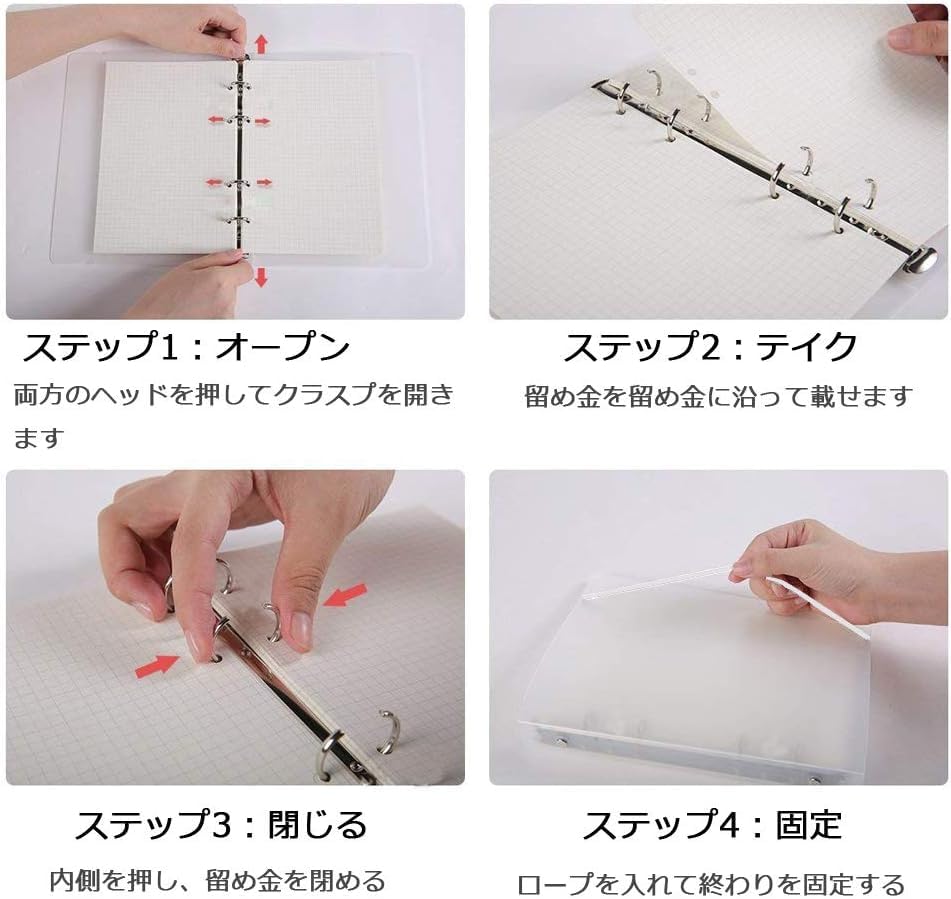 Amazon.co.jp: KNEWMART トレカ ファイル カードファイル 30枚入り 2穴