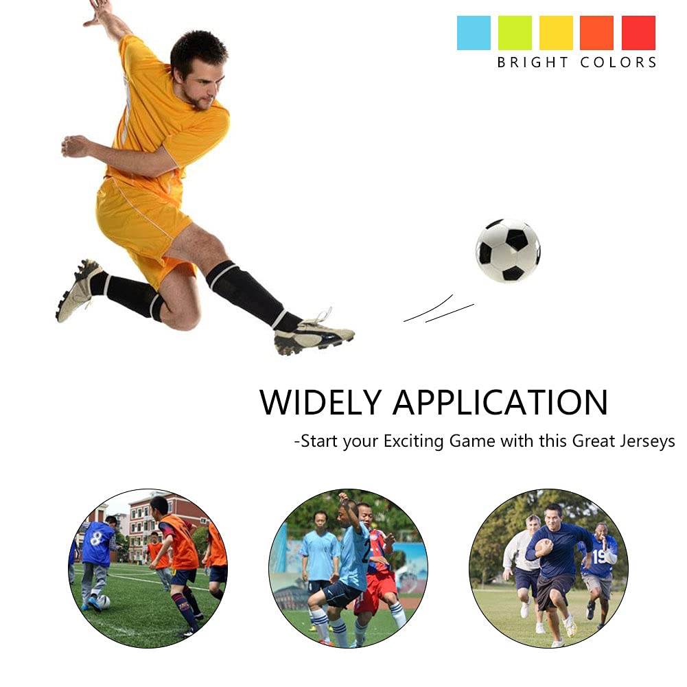 Soccer Scrimmage Training Vests, Loose Fit 54x64cm