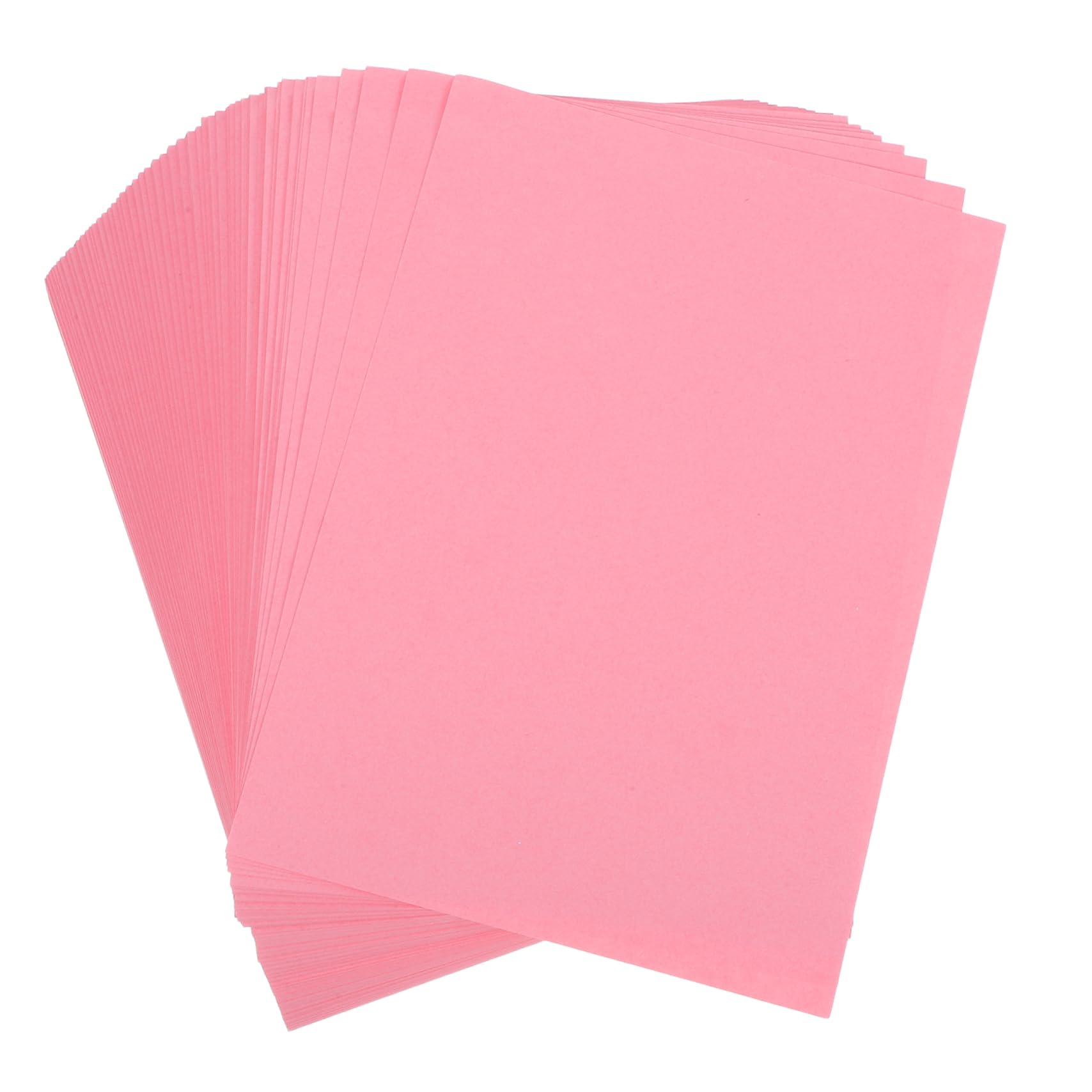 Gatuida 500piezas Papel de Impresión de Color Rosa Hojas para Copiar Papel para Documentos Manualidades y Proyectos de Bricolaje para Escuela y Oficina
