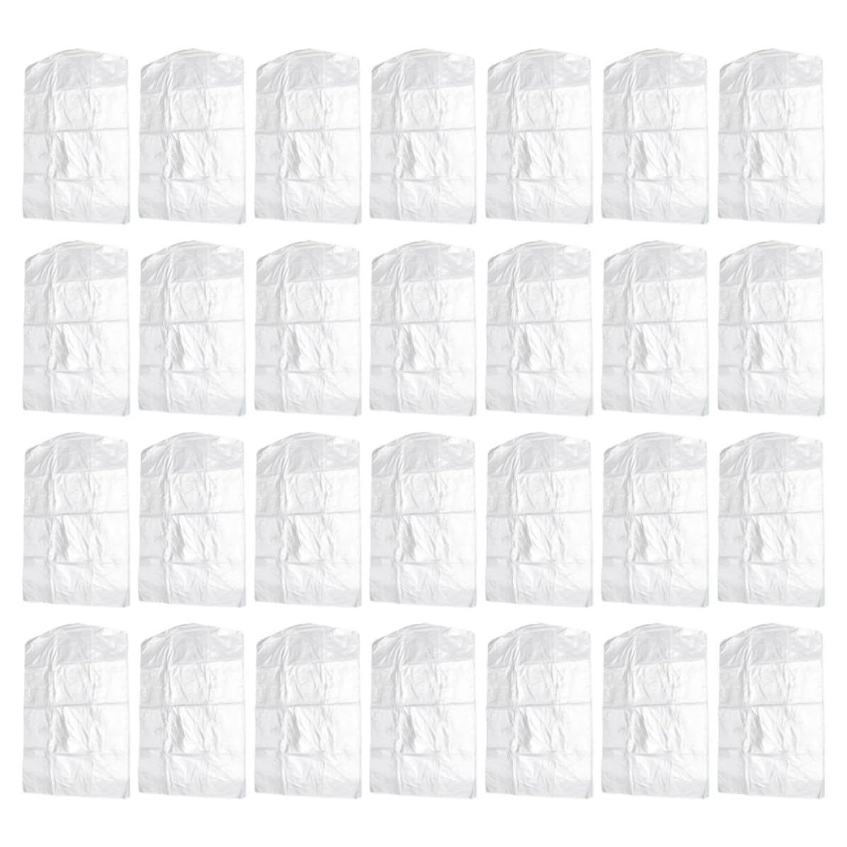 100 Piezas Funda Transparente para Ropa Desechable 60x100cm Pp