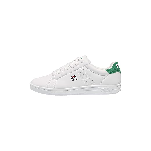 Fila Crosscourt 2 F Low, Sneaker Homme, White-Verdant Green, 40 EU