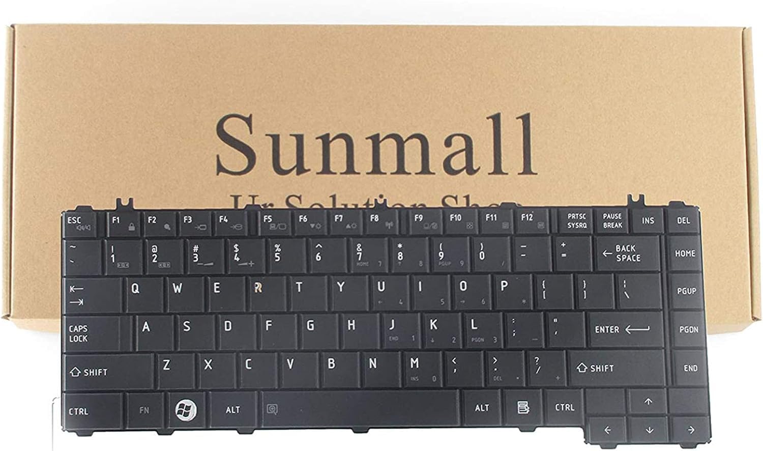 100 New Keyboard 100 New Compatible with Toshiba Satellite Pro C640 L640 L645 C600 C605 C640 C600D C645