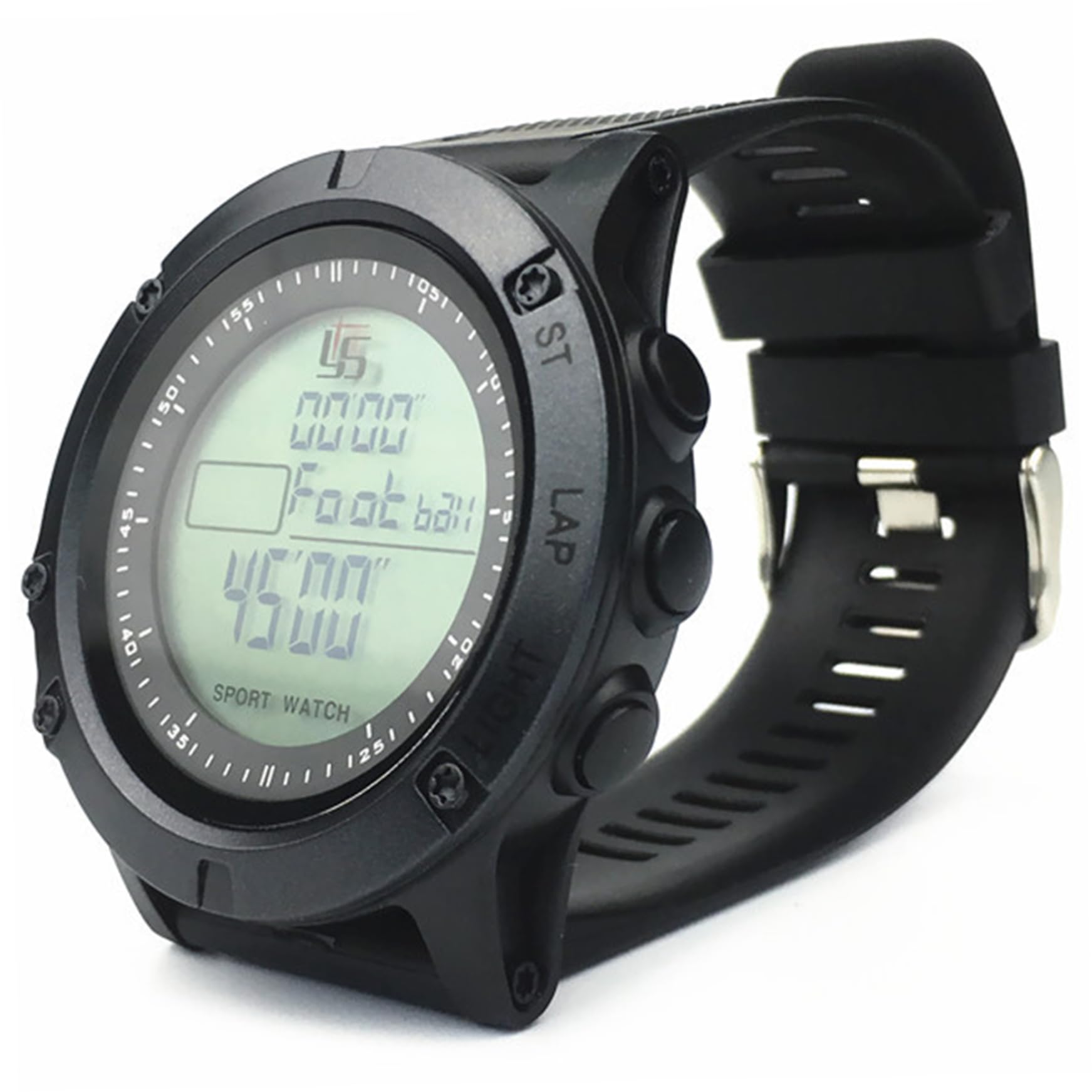 Montre arbitre football multifonctionnel avec chronomètre sport et bracelet réglable