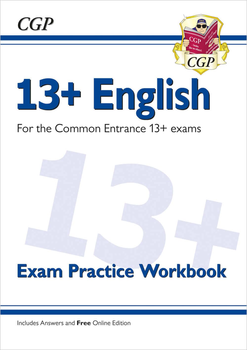 Coordination Group Publications Ltd (CGP) New 13+ English Exam Practice Workbook for the Common Entrance Exams (exams from Nov 2022)