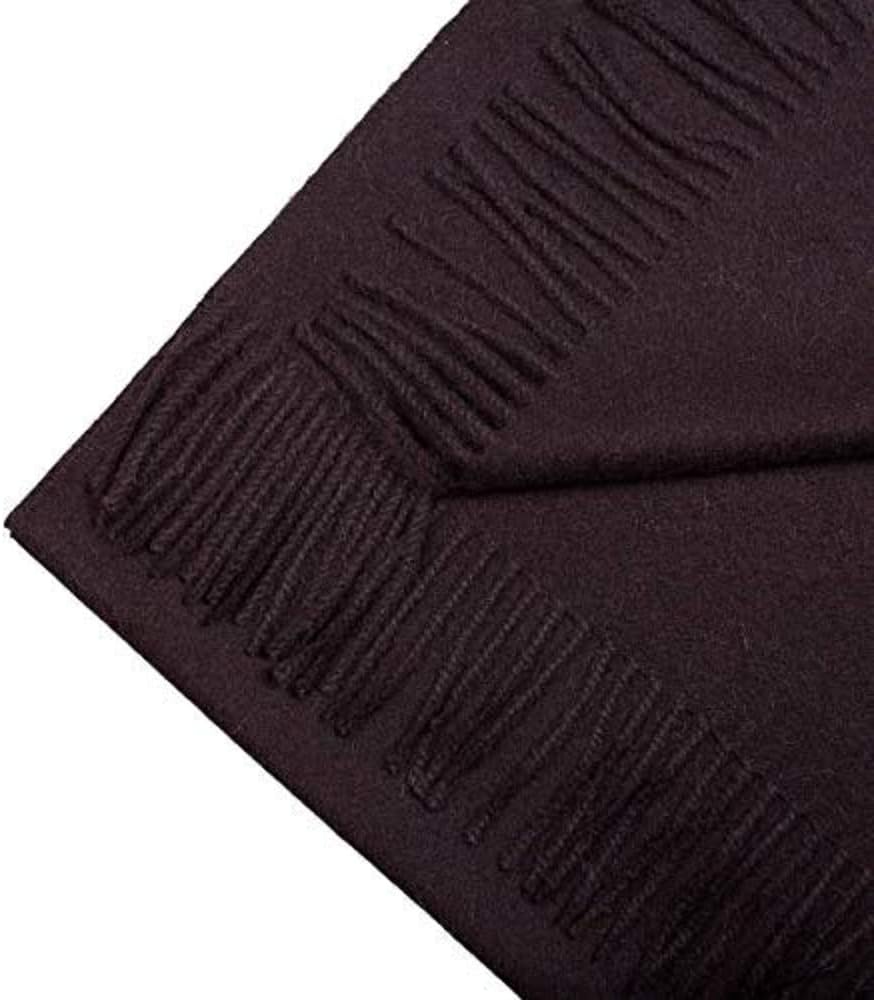 100% Super Baby Alpaca Scarf Black Colour
