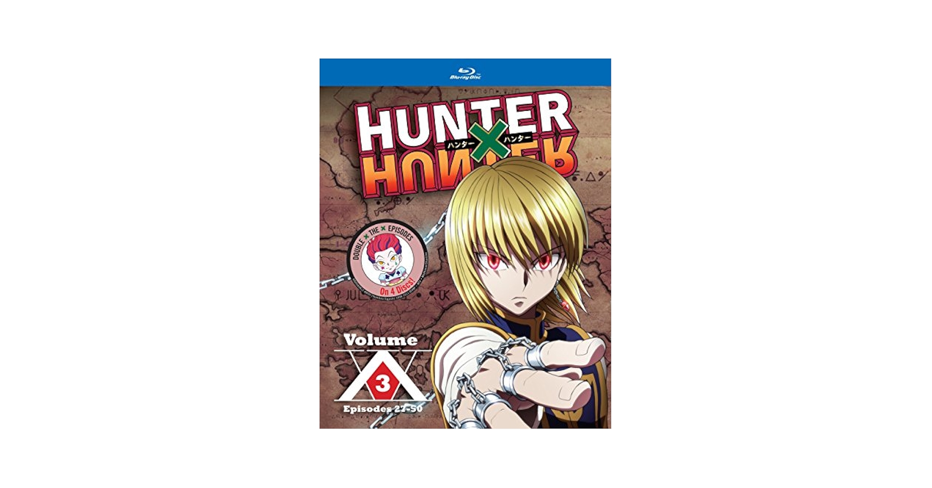 HUNTER×HUNTER DVD・Blu-rayセット 3枚 Amazon.com: Hunter x Hunter Set 3 (Blu-ray) : Various