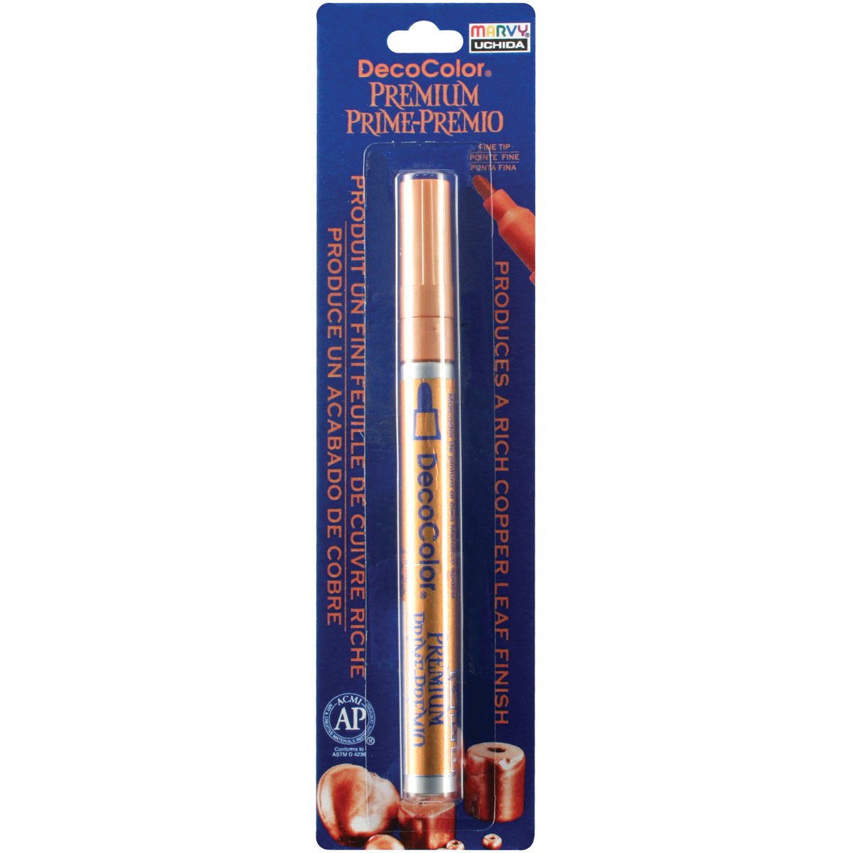 Uchida DecoColor Premium Fine Tip Paint Marker, Multi-Colour, 18.41 x 4.57 x 1.27 cm