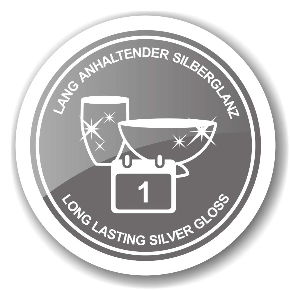 EDZARD QualiPolish® Silber Pflegespray (250 ml) Reiniger für Schmuck, Münzen, Besteck aus Messing, Silber, Gold - Reinigungsspray, Silberspray, Politur zur Pflege, Silberbad Polish mit Anlaufschutz