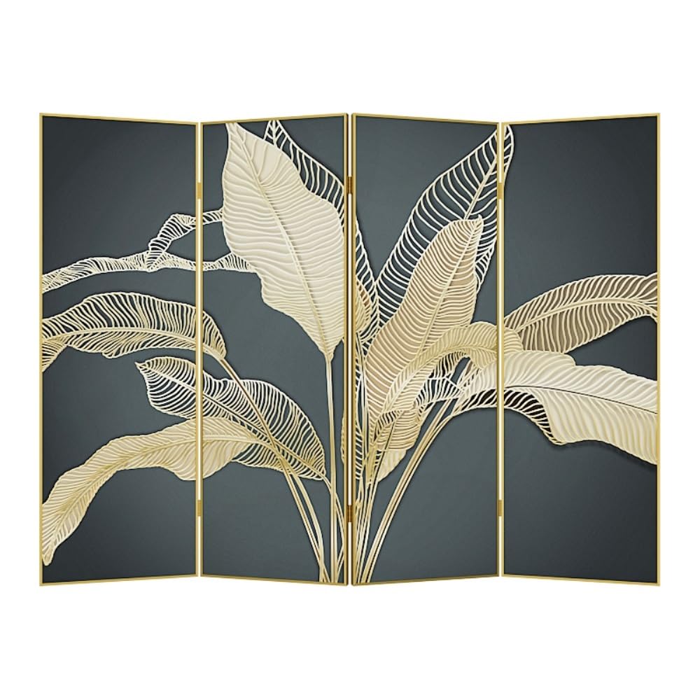Privacy Screen Simple Screen Partition Living Room Entrance Decoration Folding Hotel Lobby Foldable Movable Background Wall Room Divider