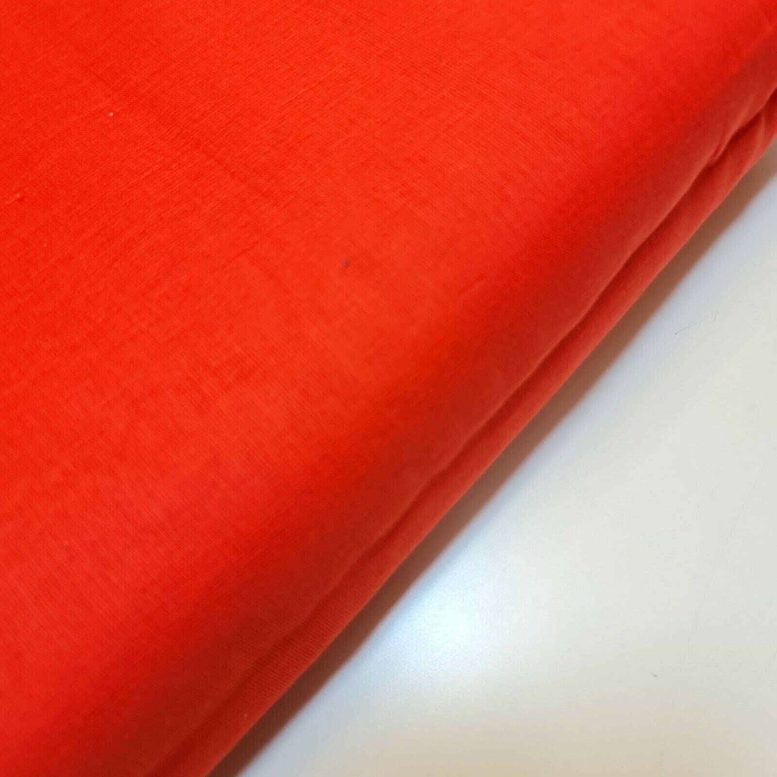 100% Cotton Soft Muslin Voile Cheesecloth Mulmul Fabric Draping Curtains 44" (1 Meter, Coral) โ image 1