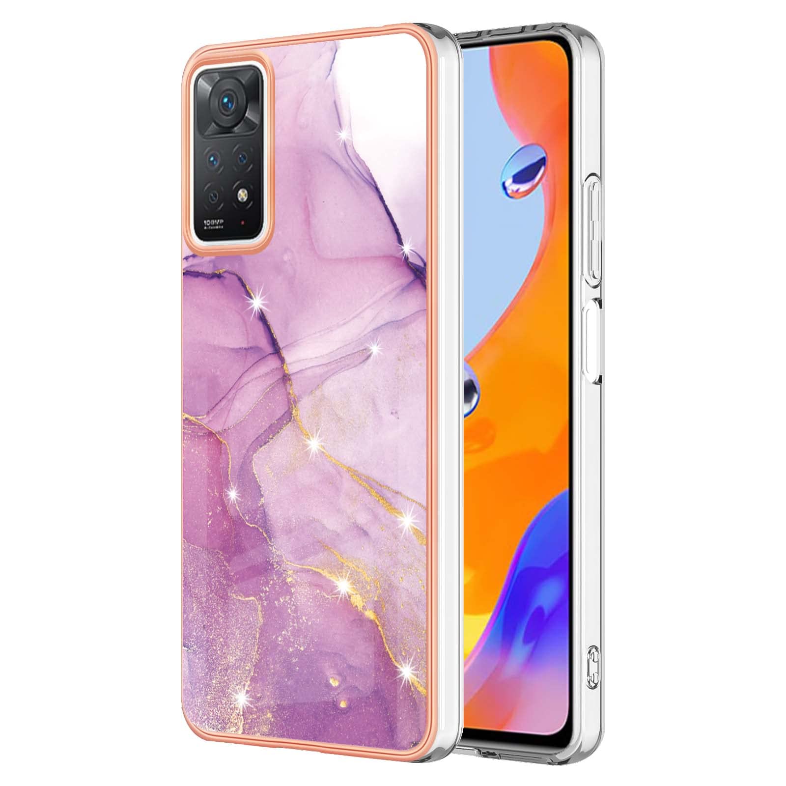 BOKYAS Custodia Trasparente per Xiaomi Redmi Note 12 Pro 4G/Redmi Note 11 Pro(4G/5G) con Protezione per Display Integrata, Dual Layer Ibrida 360° Full