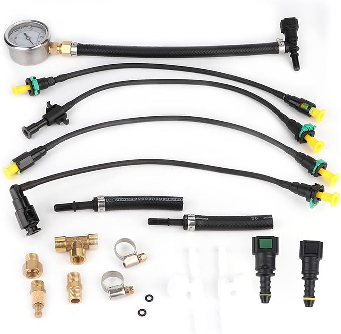 Cat Fuel Pressure Test Kit Universal Fuel Pressure Gauge