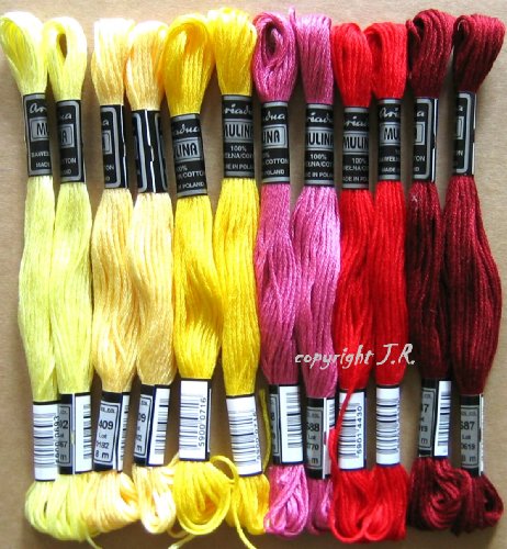 12 x cotone twist + stick twist + stick Filo @ +