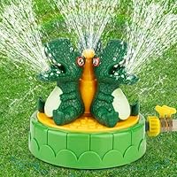 Dinosaurier Wassersprinkler für Kinder, Sprinkler Wasserspielzeug Garten, Rasensprenger, Wassersprenger, Wasserspielzeug Outdoor, Kinder Outdoor Spielzeug Garten