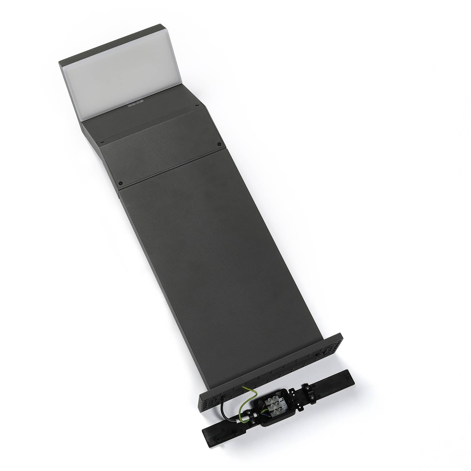 Arcchio Lampada LED da esterni (Moderno) colore Nero, in Alluminio lampadina inclusa lampioncino paletto luminoso lampada viale lampione