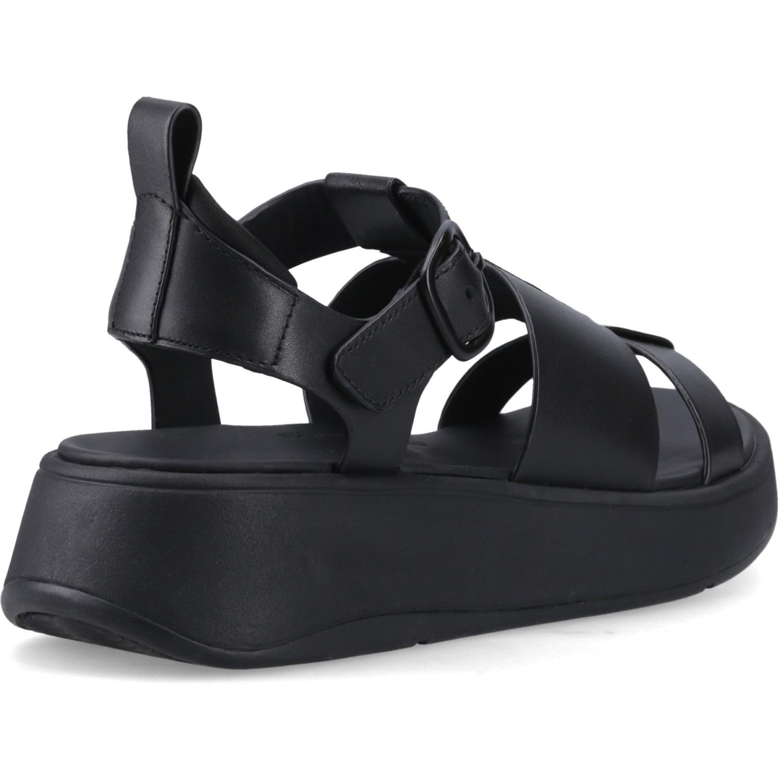 Fitflop F-Mode Leather Flatform Fisherman Sandals, Sandali da Pescatore Donna