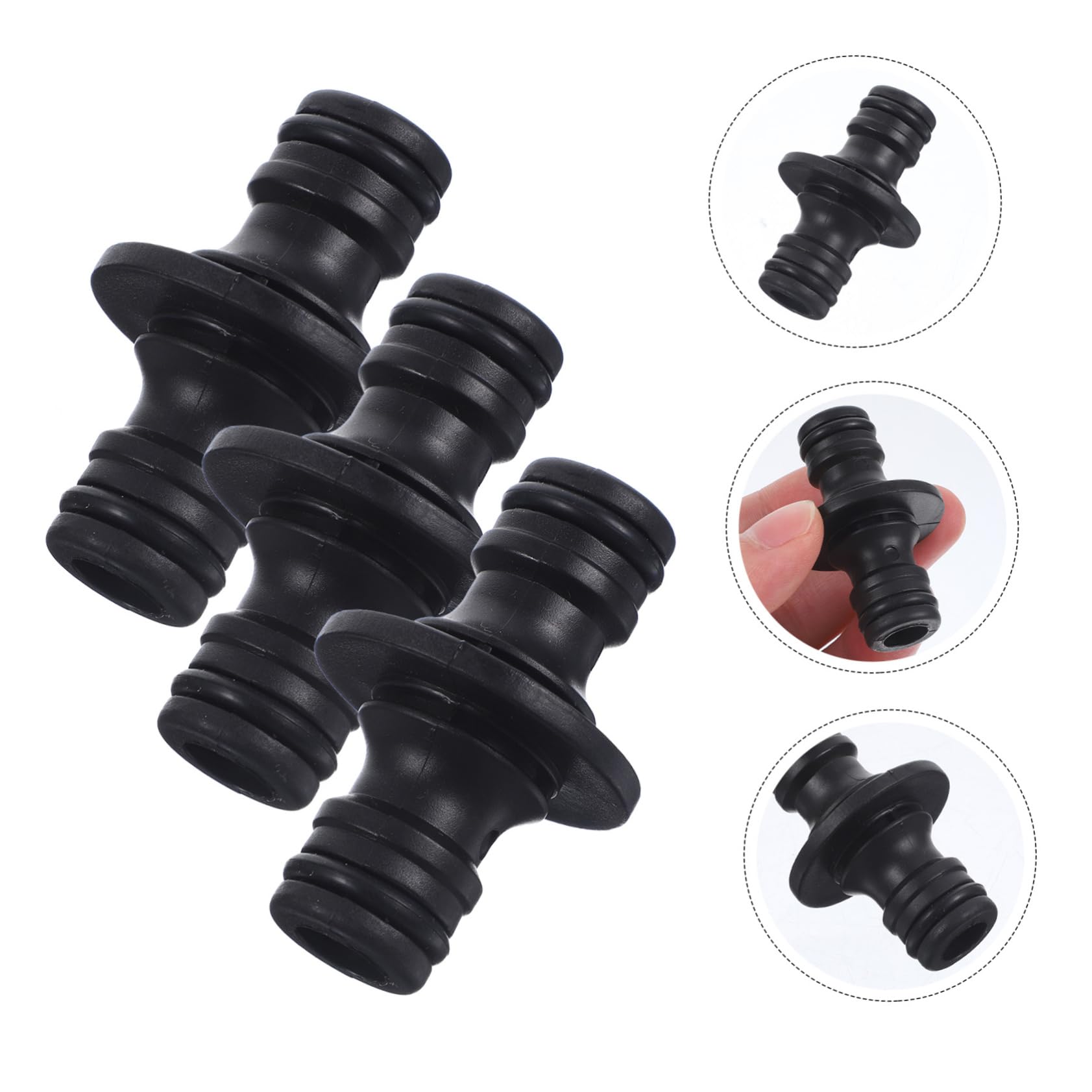 INOOMP 4 set Raccordo Rapido Per Tubo Flessibile Raccordo Per Tubo Flessibile Raccordi Da Giardino Per Prolunga Adattatore Per Tubo Flessibile Da Giardino Per Esterni 25 pezzi*4