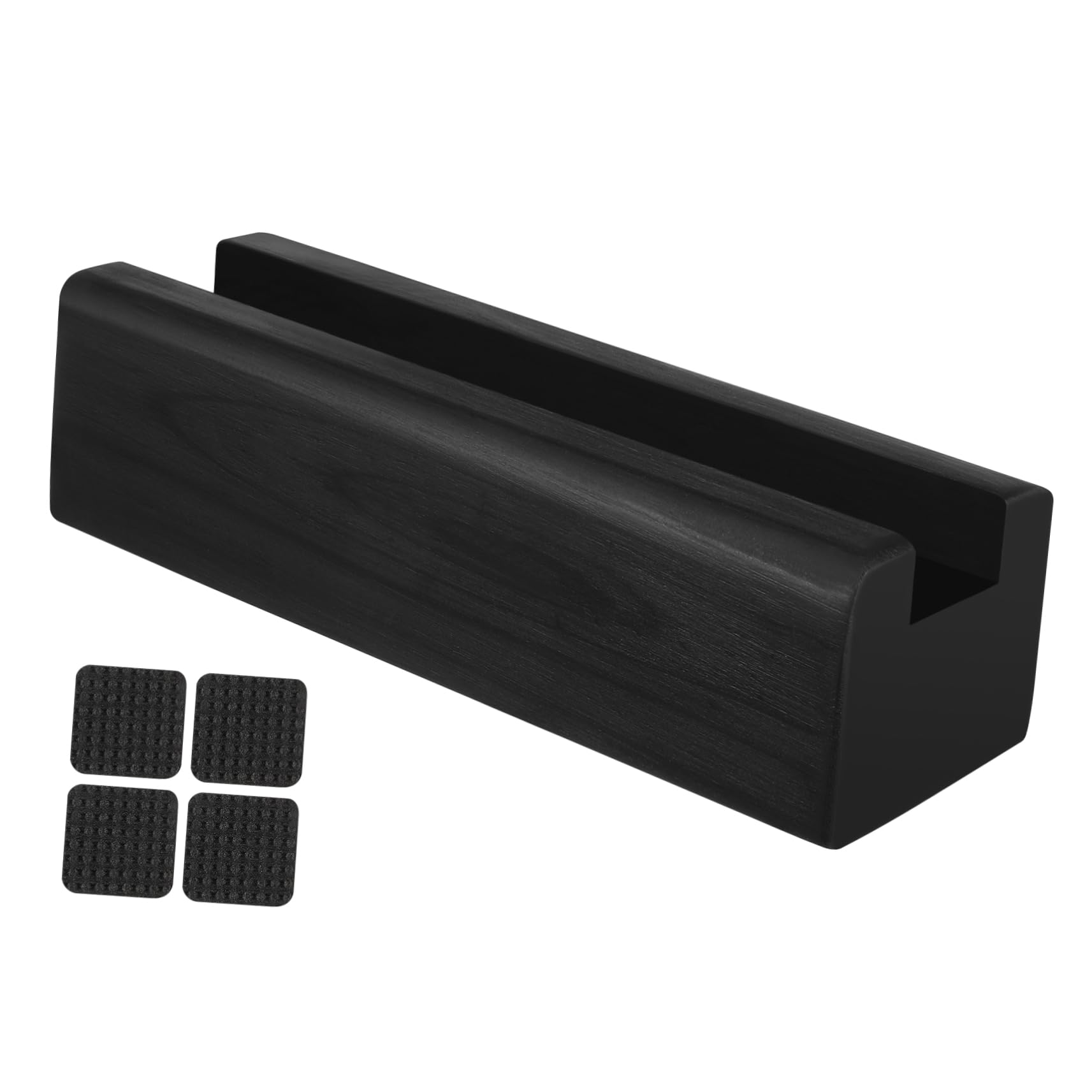 Support De Miroir En Bois Massif Antidérapant 9.84x2.95x2.68in Base De Miroir Sol Multi-Usage