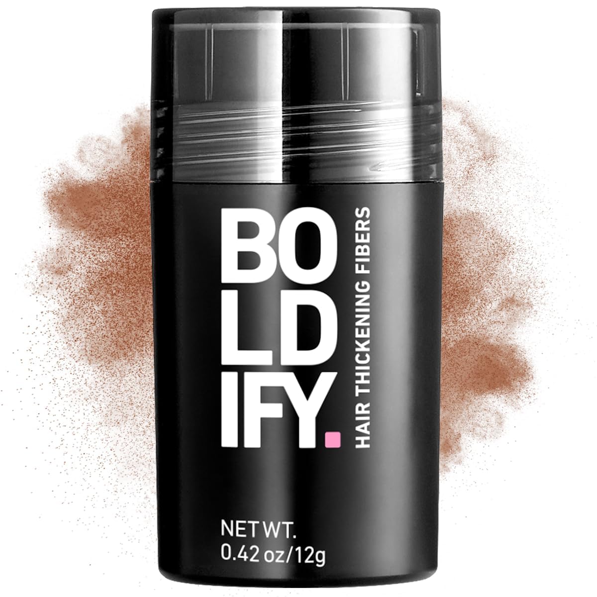 BOLDIFY Hair Fibres (12g) - Fill In Thinning and Fine Hair for an Instantly Fuller, Thicker Look - 14 Shades for Women and Men - Auburn
