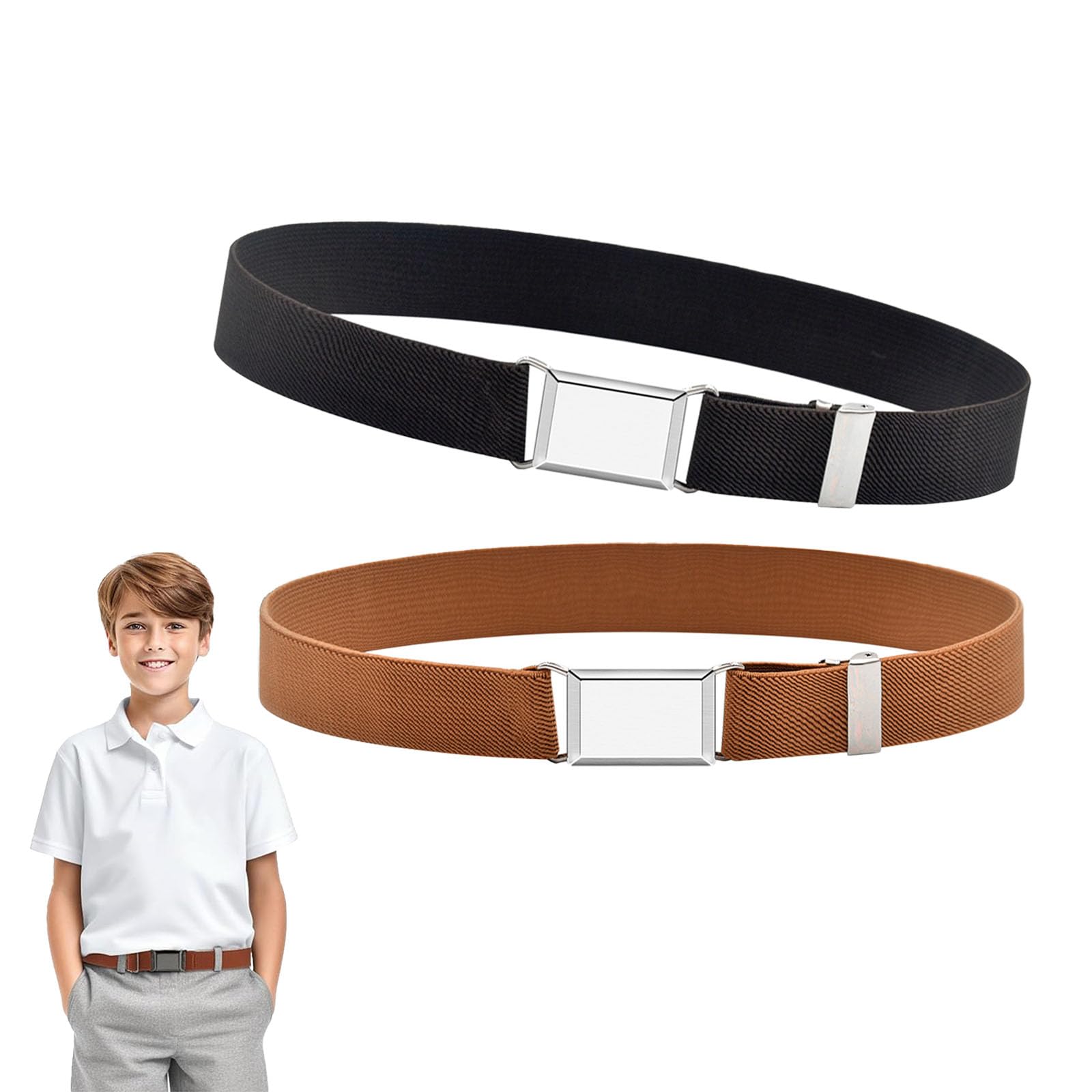 Buy Zytiqt 2Pcs Kids Belt for Boys and Girls, Pack Elastic
