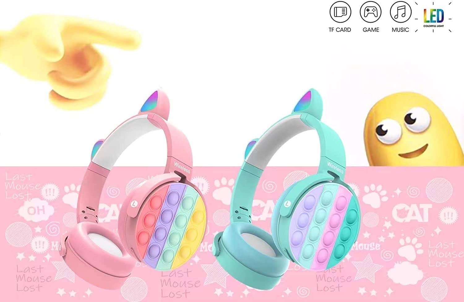 Philips TAK4206PK/00 Cuffie Bluetooth Wireless Per Bambini Over Ear - Foto 8