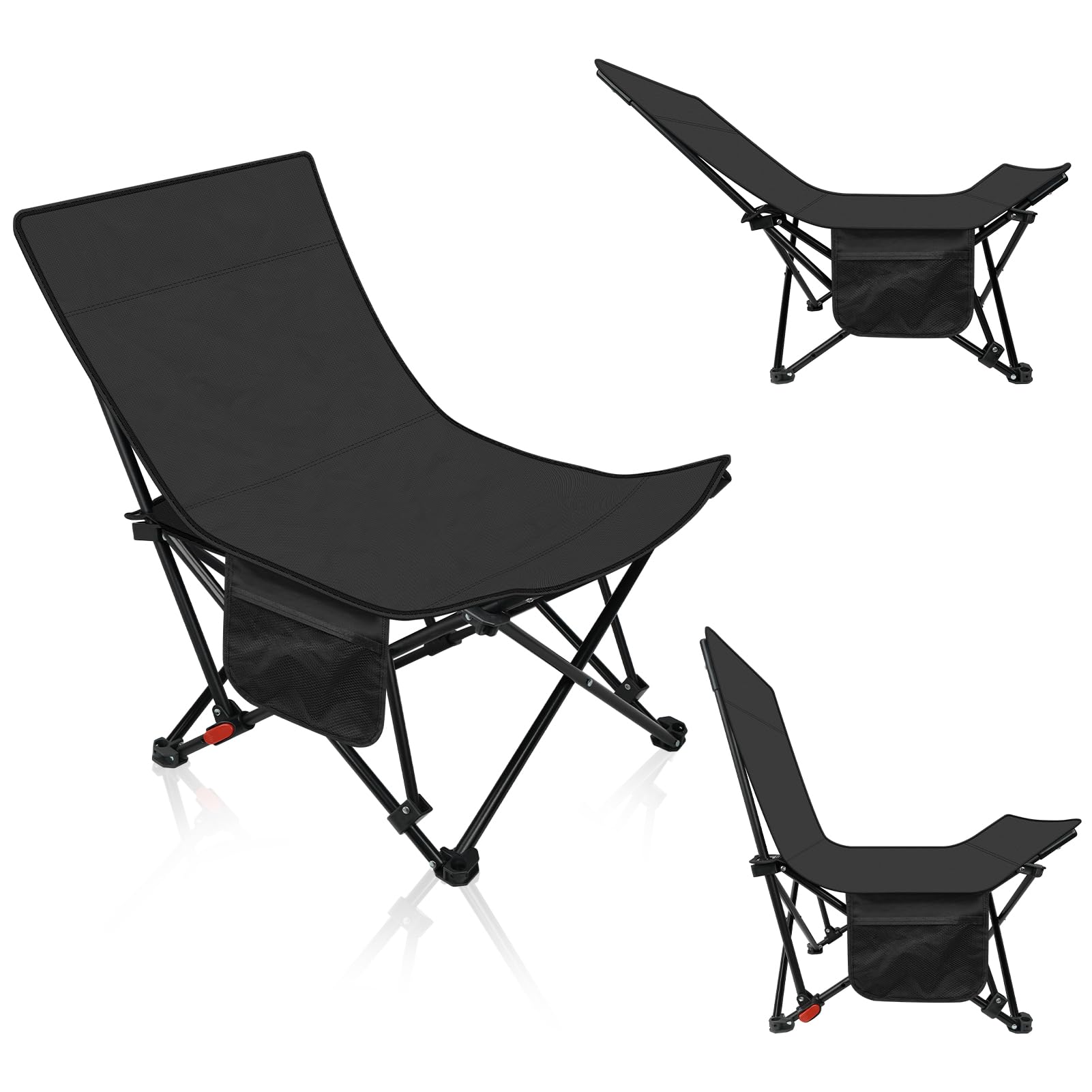 Amazon.co.jp: LAMPTOP キャンプチェア リクライニングチェア