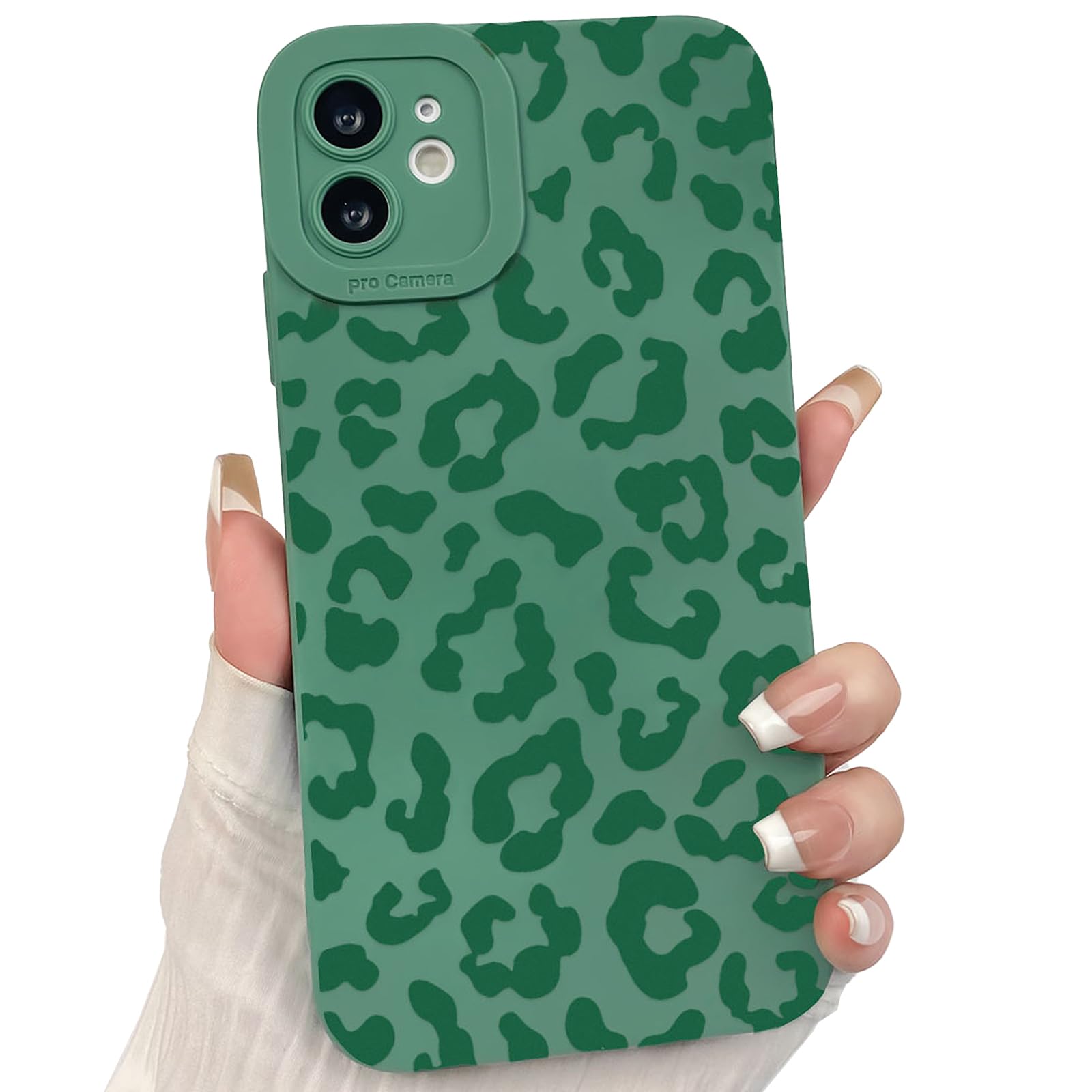 Lovmooful Compatible for iPhone 11 Case Cute Leopard Print with Color Design for Girls Women Soft TPU Shockproof Protective Girly for iPhone 11