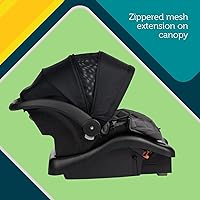 Vista 7 de Safety 1st onBoard™ Insta-Latch™ DLX - Asiento infantil para automóvil con base, asiento de automóvil para bebé de 4 a 30 libras, asiento