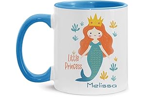 In The Name Of The Mermaid Princess Personalized Ceramic Cup