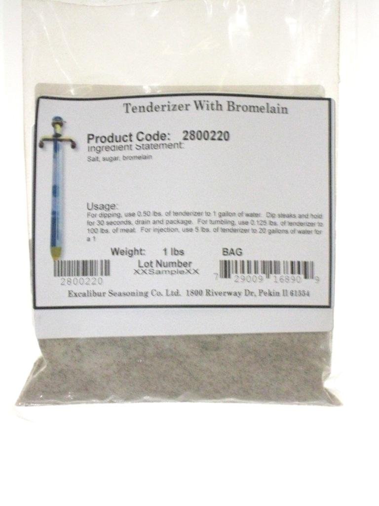 Excalibur Tenderizer With Bromelain, 16Ounce Units (Pack