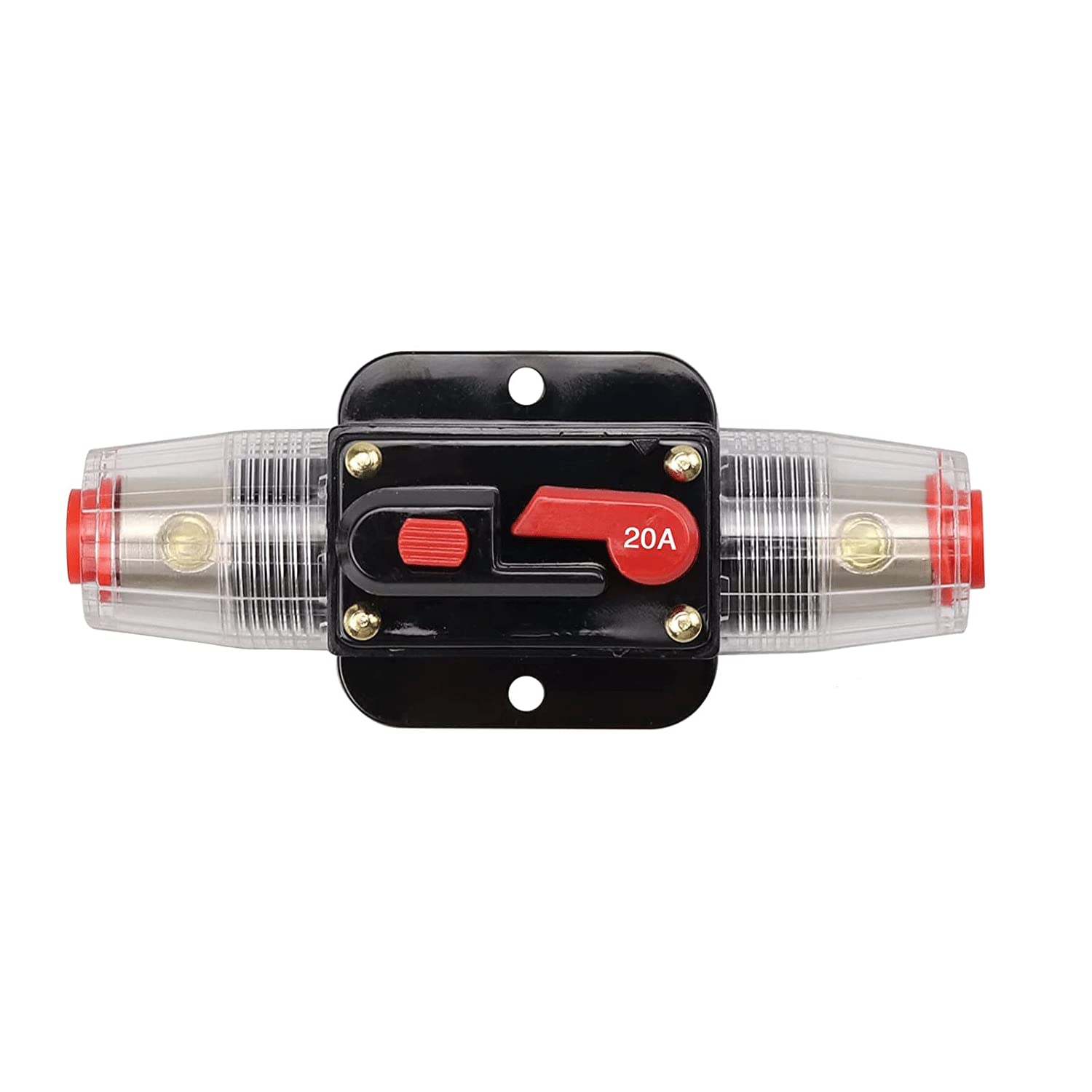 Buy Bumbesti 1224V DC 20A Fuse Holder Resettable Inline Fuse Circuit