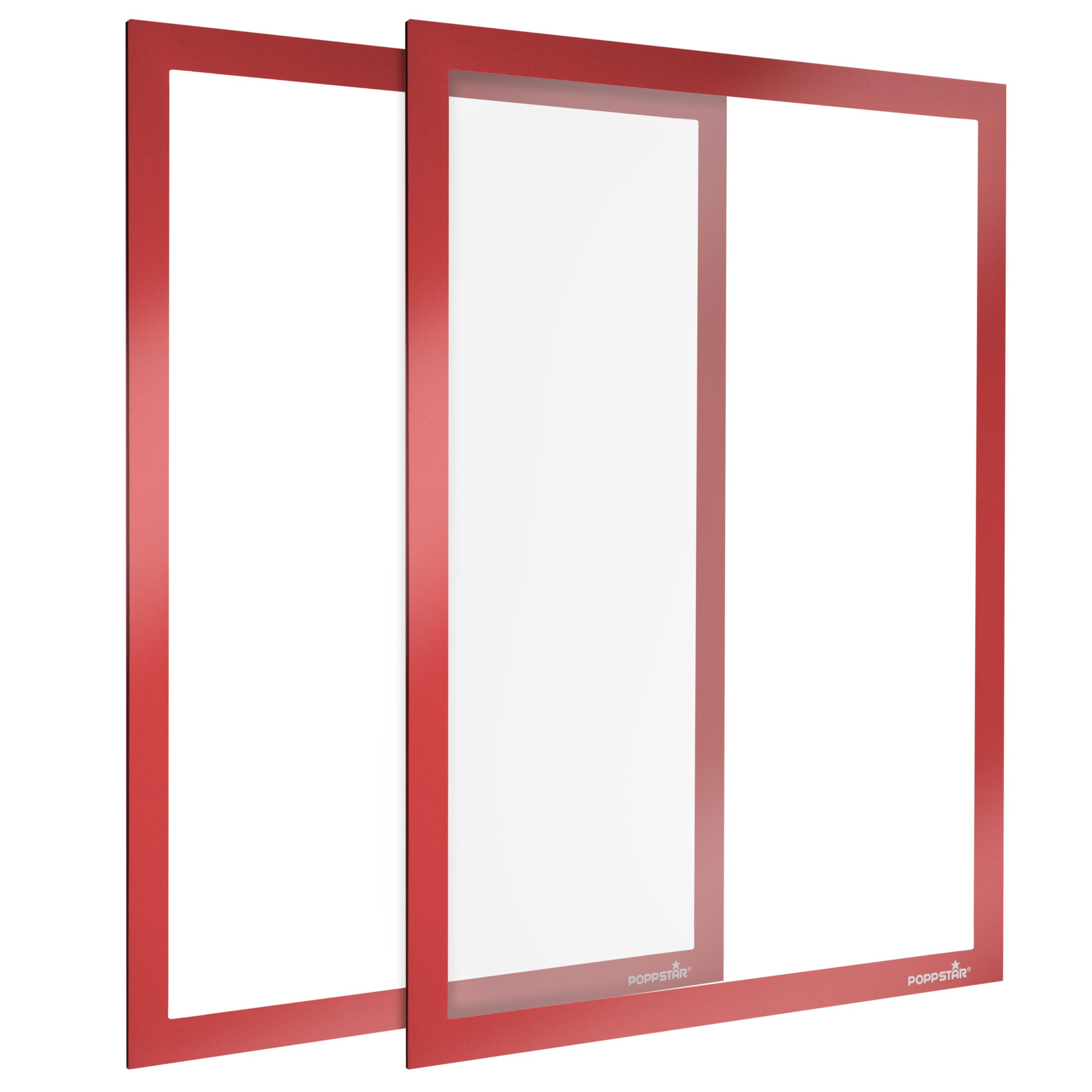 POPPSTAR 2x Magnetic Frame A3, Height 44.7 cm, Width 32.4cm, Red — image 1
