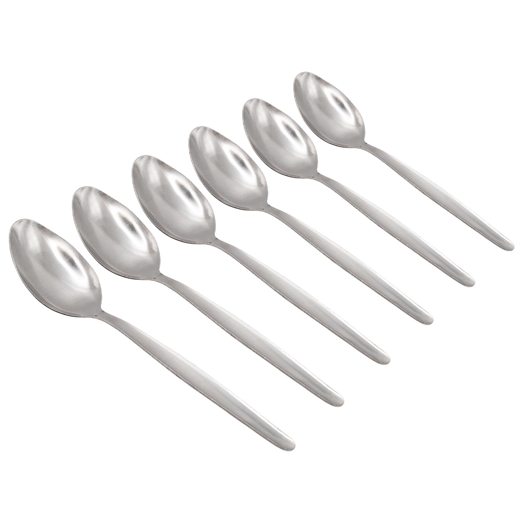 Argon Tableware Economy Stainless Steel Dessert Spoons