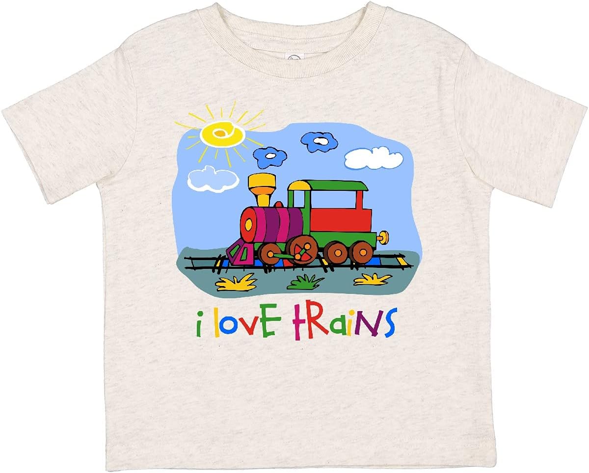Train t shirts for toddlers Clearance