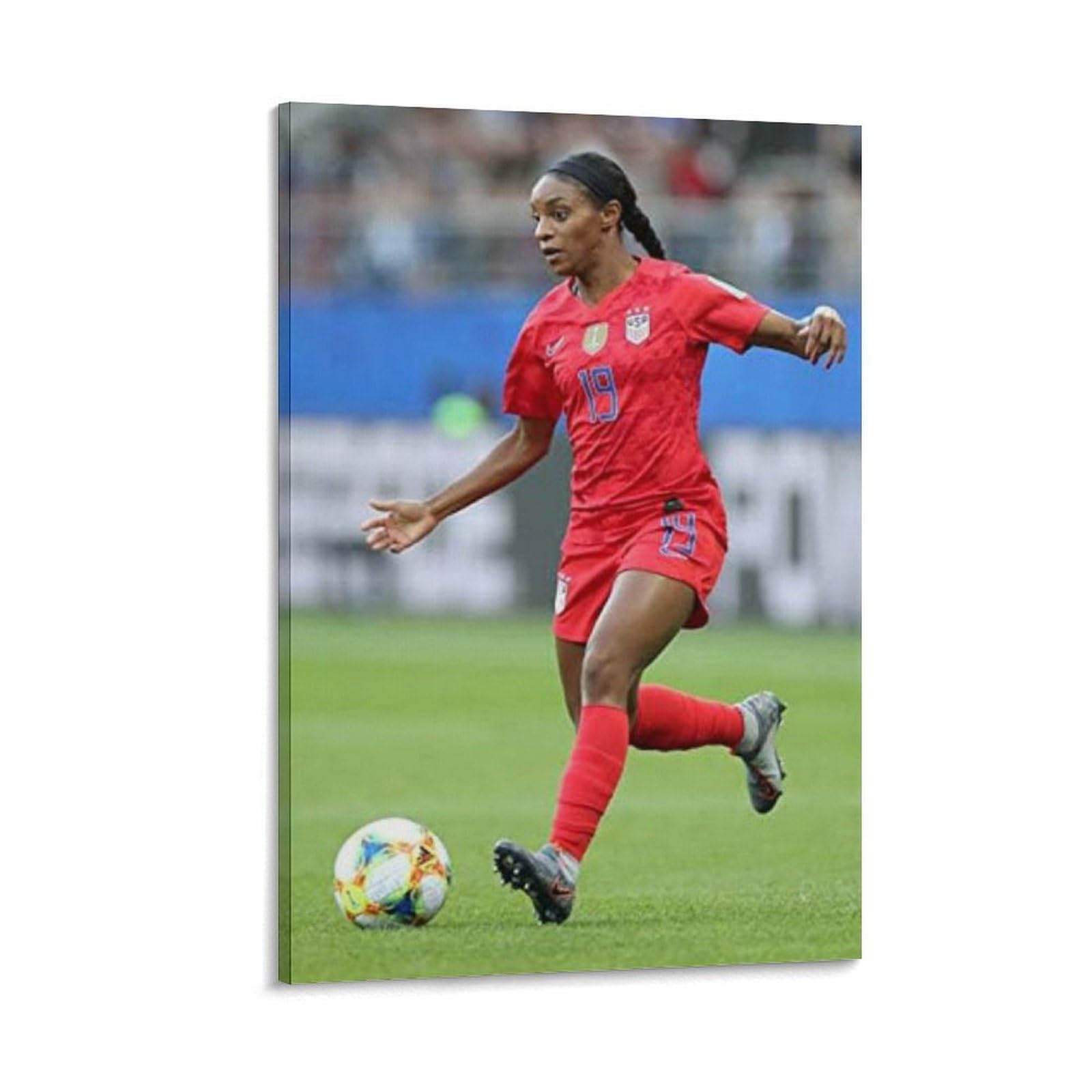 ASUIU Crystal Dunn Canvas Poster Posters Art Print Wall Photo Paint Poster Hanging Picture Family Decor 20x30inch(50x75cm)