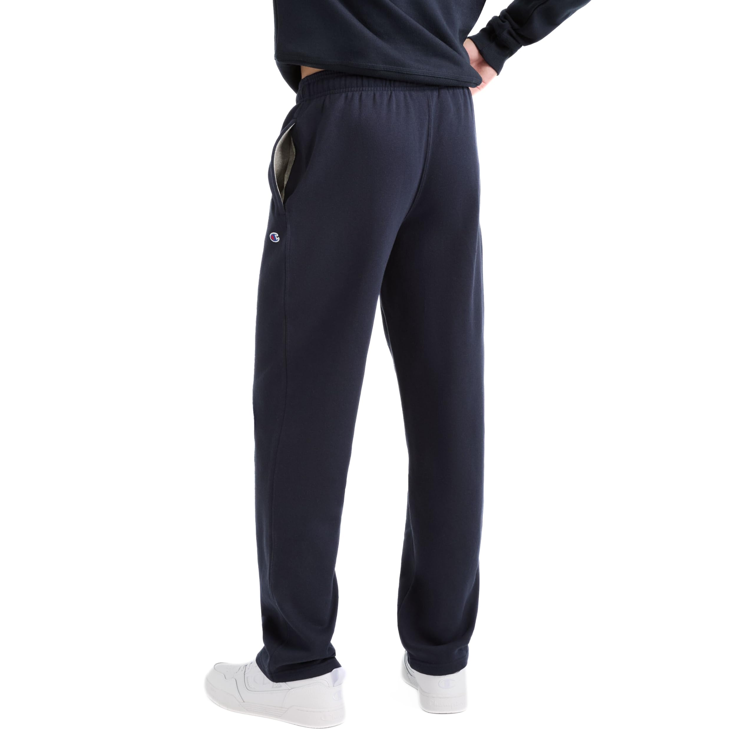Champion Sweatpants, Powerblend, Fleece Open-Bottom Sweatpants For Men (Reg. Or Big & Tall) - Pantalones Hombre