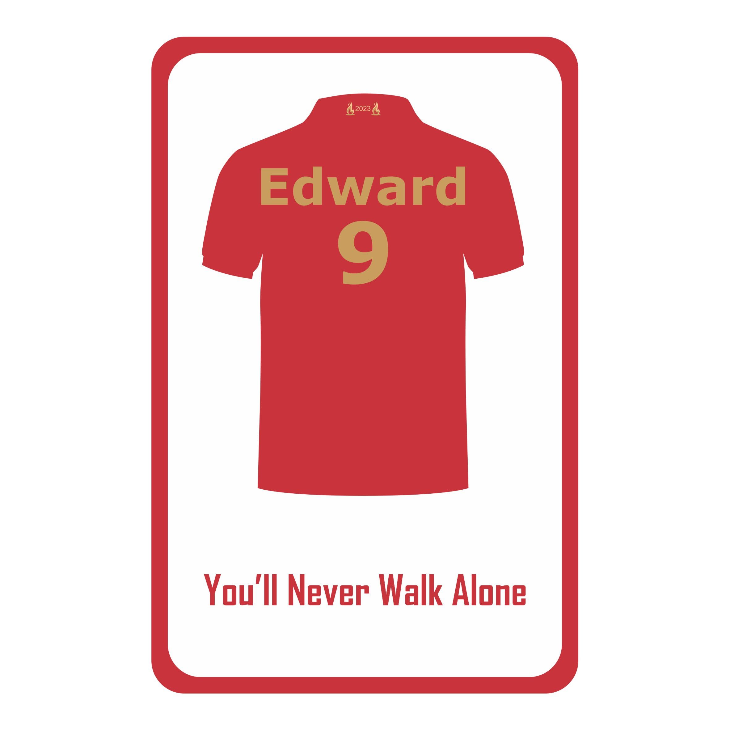 Precision Designs Girls Multicoloured Red Football Shirt Kids Bedroom Door Sign Personalised For You - Any Name! Door Plaque,/Boys,Nursery,Decor,Kids Room,Football