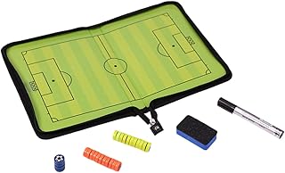 futebol, Placa Magnética Estratégia para Treinamento Futebol e Táticas Futebol, Prancheta futebol à prova d'água dobrável dupla face para equipamentos esportivos Aferzov
