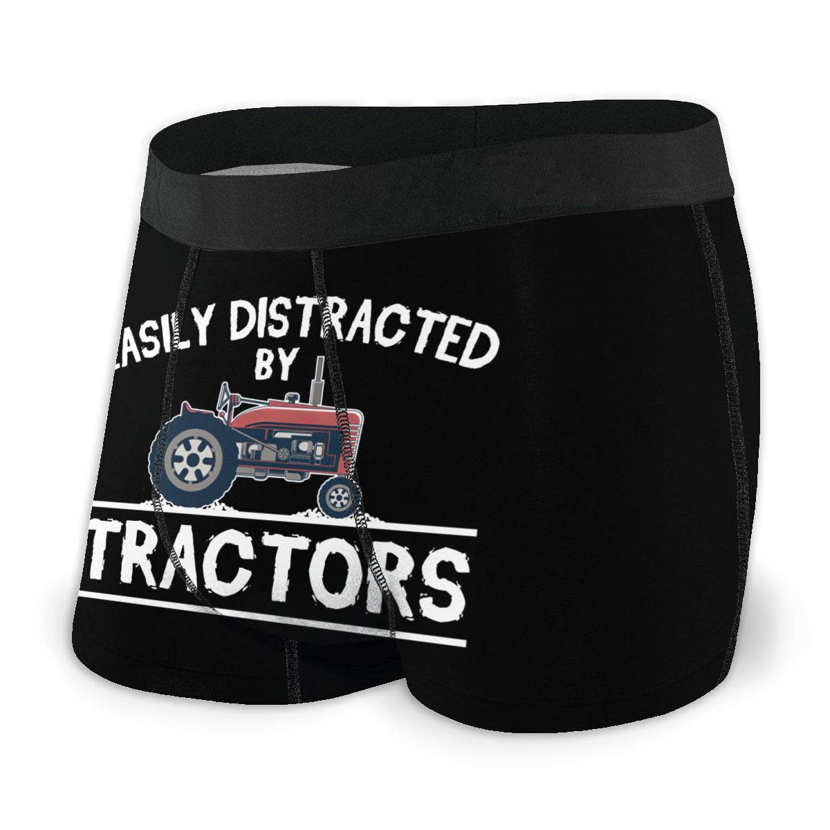 803 Men's Boxer Briefs 1310 Sport Boxer Easily Distracted By Tractors Boxer Shorts Breathable,Antibacterial Boxer Shorts Briefs Comfortable Shorts L