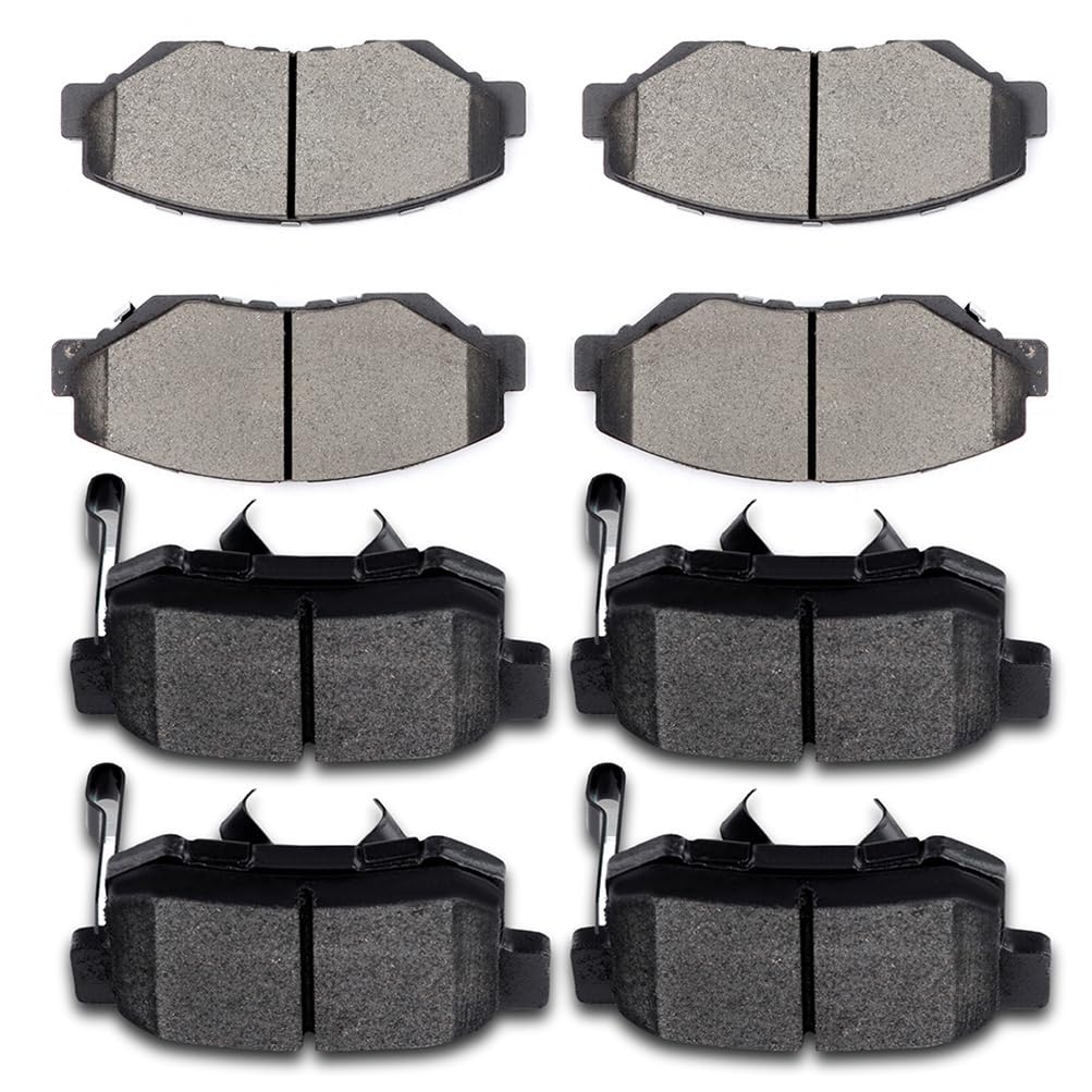 SCITOO D914 D1086 Front Ceramic Rear Semi-Metal Brake Pad Sets Fit For Honda CR-V 2005-2006 2012-2016