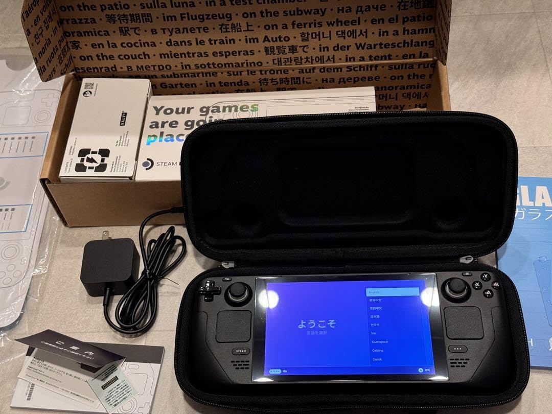 Amazon.co.jp: 本体 Valve Steam Deck 256GB スチームデック : おもちゃ 