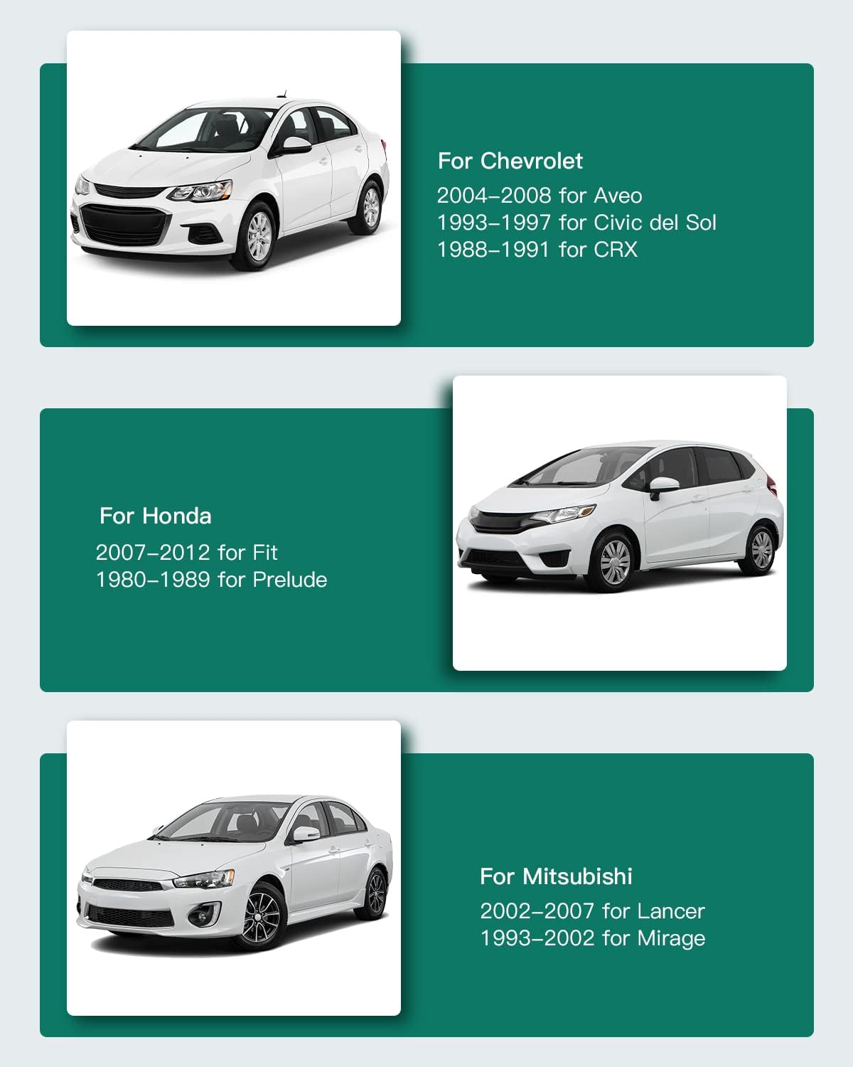 AINTIER 4X 4 Lug Hubcentric Wheel Spacers Adapters 1" 4x100mm to 4x100mm with 12x1.5 Studs 56.1mm fits for Aveo Wheel Spacers for Mirage Wheel Spacers