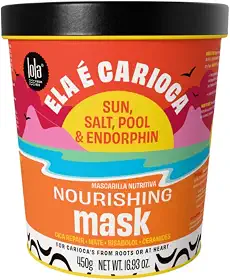 Ela é Carioca Máscara Hidronutritiva Sol e Mar 450g, Lola Cosmetics