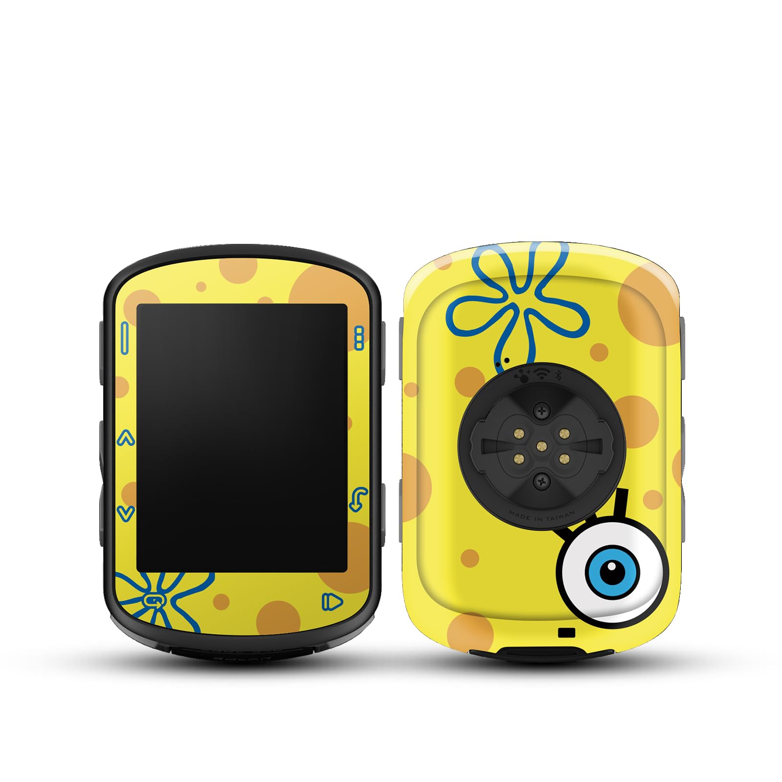CHIDIFANS Stylish Stickers Compatible with Garmin Edge 540/840 Bike Computers, Protective Stickers, Cases, PVC Material in Various Styles (Style 74)