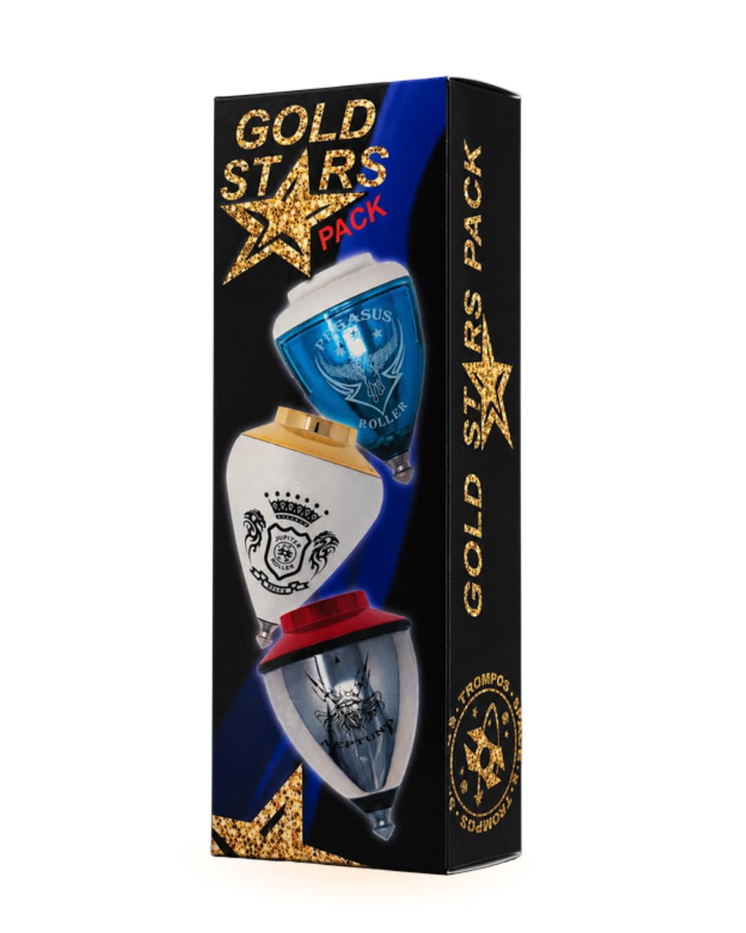 Xtreme - Pack de Tres Trompos Gold Star (Space 008000047)