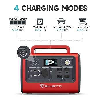 Amazon.com : BLUETTI Portable Power Station EB70S 800W (Peak